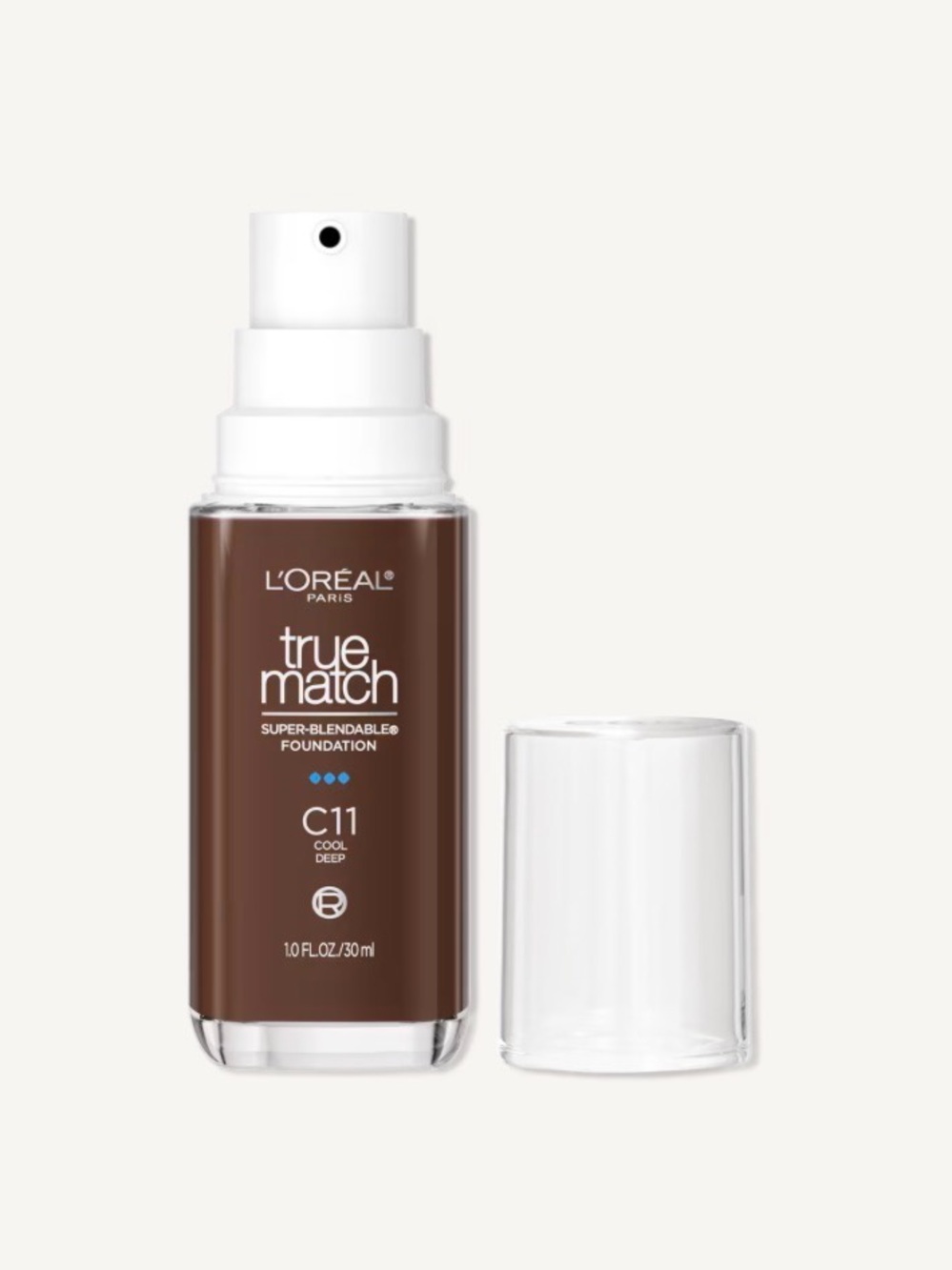 L'Oreal True Match Foundation C11 Cool Deep - Deep Brown
